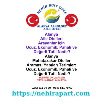 <p>Ucuz tatil neden pahalıya patlar? Alanya'da ekonomik, pahalı ve değerli tatilin farkını Nehir Suit Otel şeffaflığıyla okuyun.</p>